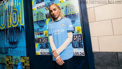 Man City 24/25 Home Player Versiyon Jersey