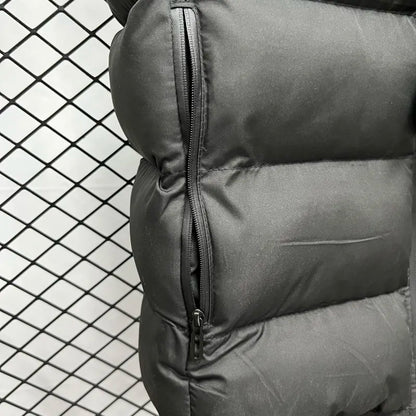 Puma Black Cotton Jacket Vest (Waistcoat)