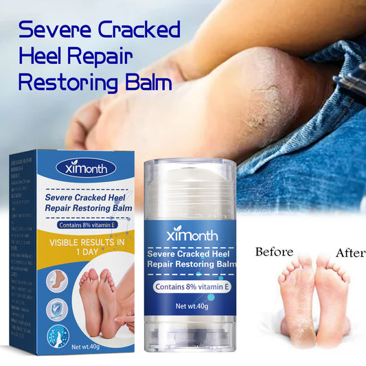 XIMONTH Moisturizing Heel Repair Cream, Crack-Solutions & Cleansing Cream