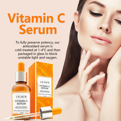 OUHOE Retinol & Vitamin C Serum – Anti-Aging, Wrinkle Reduction & Skin Firming Facial Serum (30ml)