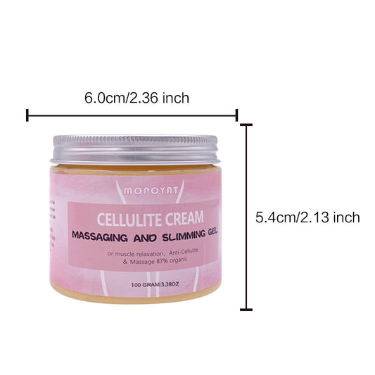 MOPOYAT Turmeric Oil Slimming & Cellulite Reduction Cream (100g) – Firms Skin & Boosts Fat Burning