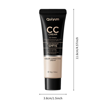 Crema BB iluminadora paso a paso: base de maquillaje líquida hidratante y ligera (30 g)