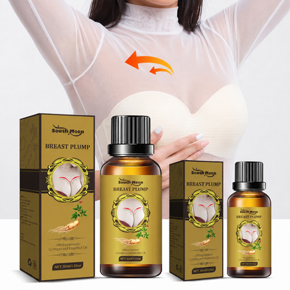 South Moon Petansy Premium Ginseng Breast Firming & Plumping Massage Oil - Natural Bust Contouring & Elasticity Boosting Care (30g)