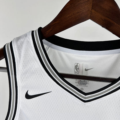 San Antonio Spurs WEMBANYAMA # 1 White Kids NBA Jersey