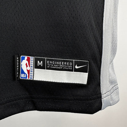 San Antonio Spurs WEMBANYAMA # 1 Black Kids NBA Jersey