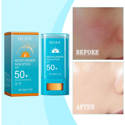 EELHOE Hot Summer Deep Moisturizing UV Protective- Moisturizing and Sunscreen Stick SPF 50+