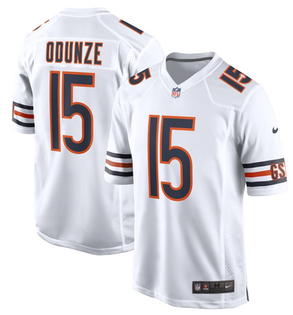 NFL Chicago Bears Williams, Odunze, Payton, Moore, Fields  and Customize Name/Number Jerseys - Quality Fabric Jersey