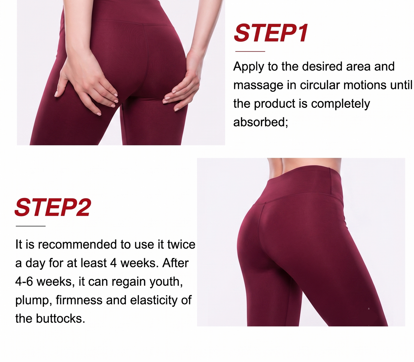 Yoxier Premium Hip Enlarging & Firming Cream - Advanced Hydrolyzed Collagen & Kigelia Africana Booty Toning Formula (40g)