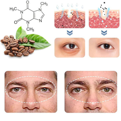 Men's Anti-Aging Eye Cream: Awaken Peptide Eye Gel for Dark Circles, Fine Lines & Eye Bags (15g)