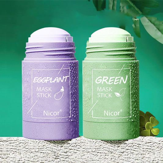 NICOR Stick Cleansing Green Tea and Seaweed Mask - Oil Control Anti-Acne Whitening Skin Care