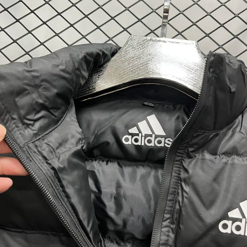 Adidas Black Cotton Jacket Vest (Waistcoat)