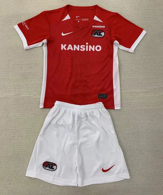 2025 AZ Alkmaar Home Kids Soccer Jersey