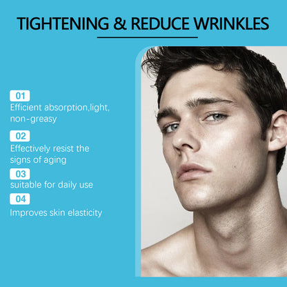 East Moon Men's Retinol & Collagen Face Cream: Anti-Aging, Deep Hydration & Skin Tightening (50g)