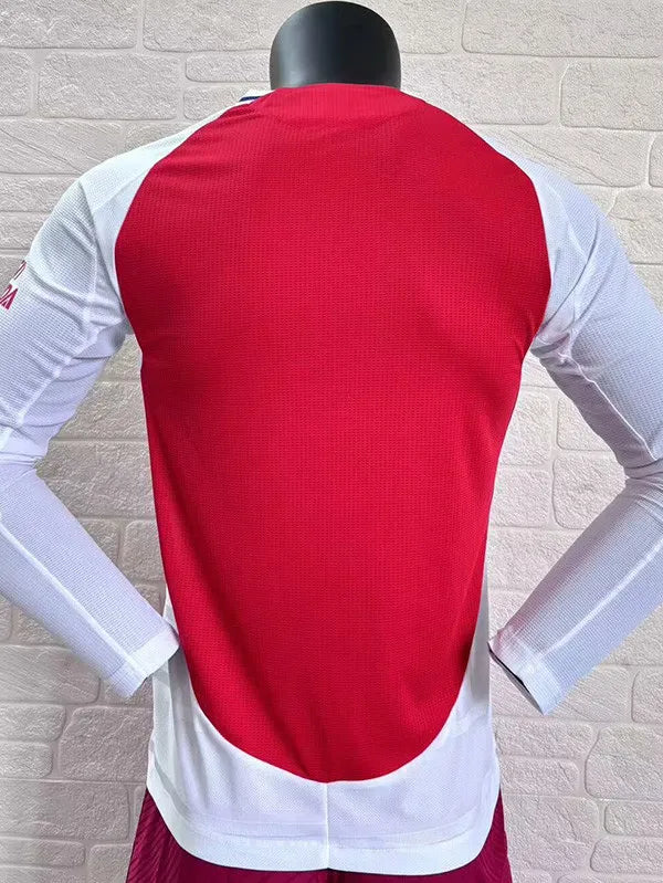 ARSENAL Home Long Sleeve Player Version Soccer Jersey