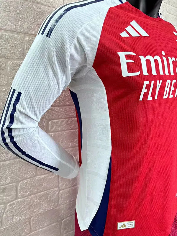 ARSENAL Home Long Sleeve Player Version Soccer Jersey