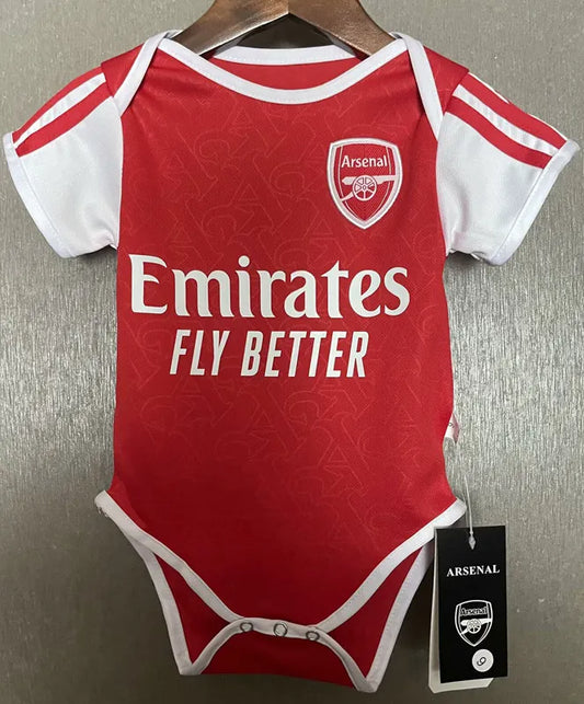 2025-26 Arsenal Home Baby Player Soccer Jersey Suit - Arsenal Baby Kit