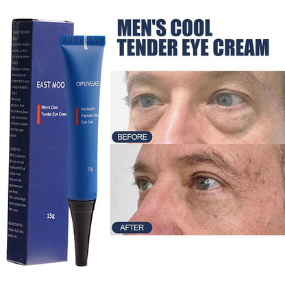 Men's Anti-Aging Eye Cream: Awaken Peptide Eye Gel for Dark Circles, Fine Lines & Eye Bags (15g)