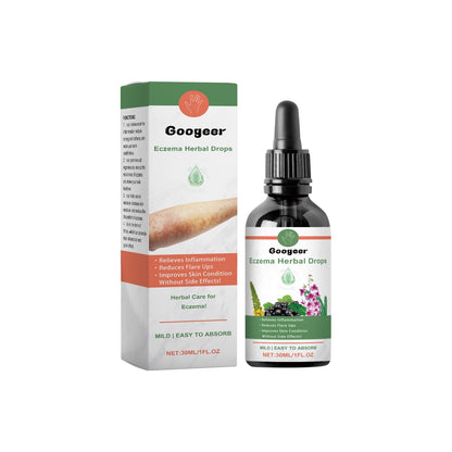 Googeer Eczema & Psoriasis Herbal Drops – Natural Skin Soothing & Hydration