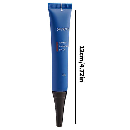 Men's Anti-Aging Eye Cream: Awaken Peptide Eye Gel for Dark Circles, Fine Lines & Eye Bags (15g)