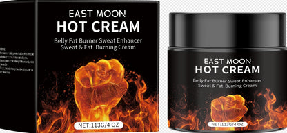 East Moon Men's Hot Cream: Slimming, Firming & Moisturizing Workout Enhancer with Ginger & Grape Seed Oil