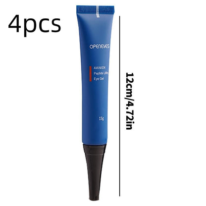 Men's Anti-Aging Eye Cream: Awaken Peptide Eye Gel for Dark Circles, Fine Lines & Eye Bags (15g)