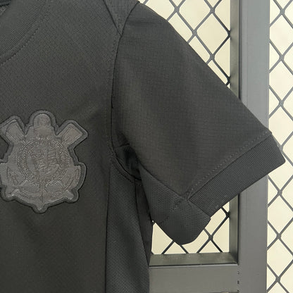 2025 Corinthians Home Kids Soccer Jersey