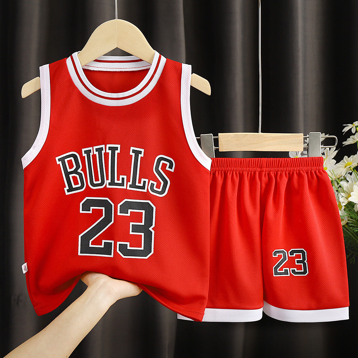 Two-Piece, Jersey and Shorts Kids' Basketball Uniform Set