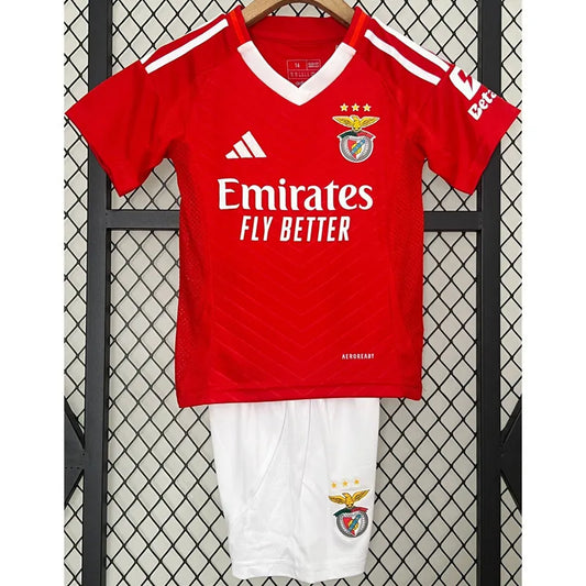2025 Benfica Home Kids Soccer Jersey