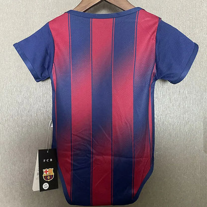 2025-26 Barcelona Home Baby Player Soccer Jersey Suit - Barcelona Baby Kit