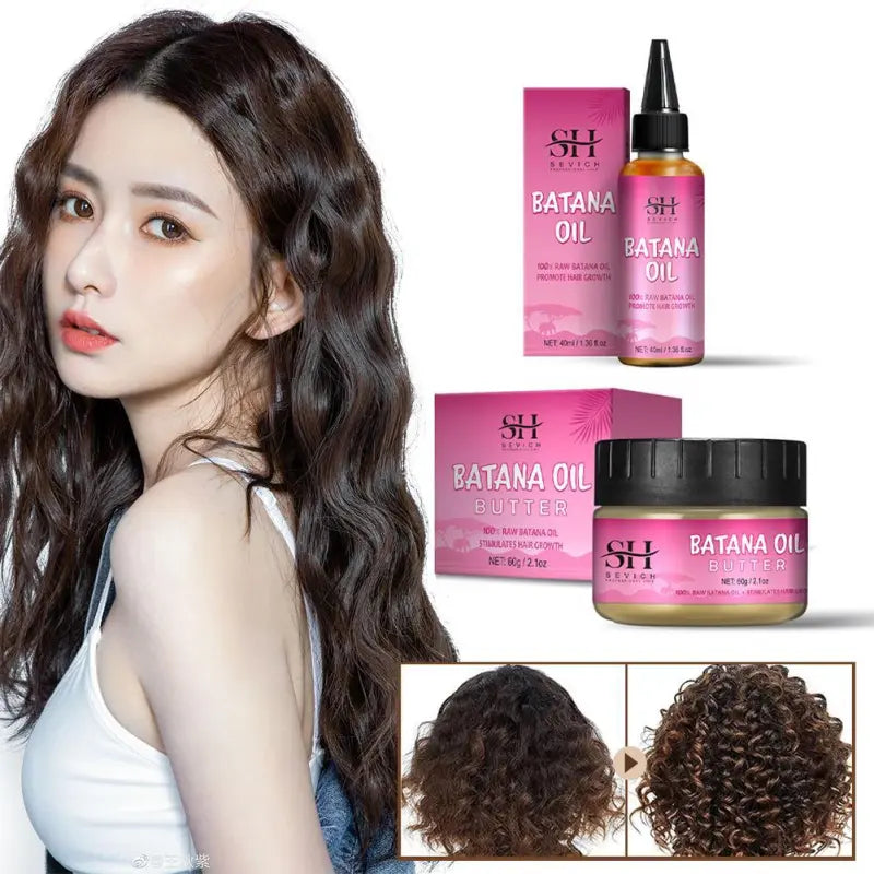 Anti-hair Loss Essential Oil Solid Butter - Batana oil, Batana Shampoo, Batana Sprey, Batana Hair Mask