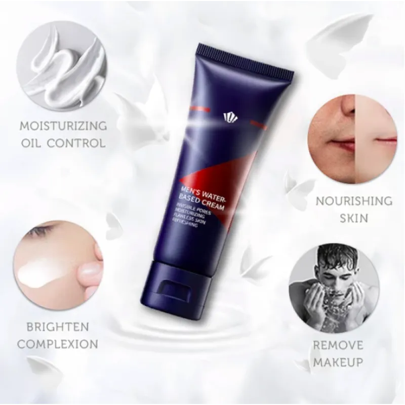 Men's Revitalizing BB Cream & Concealer – Water-Based, Lightweight Foundation for Tone Correction (30g)
