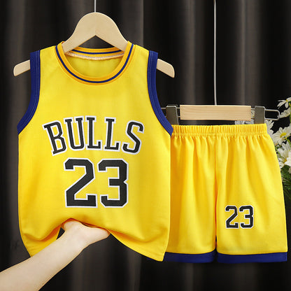 Two-Piece, Jersey and Shorts Kids' Basketball Uniform Set