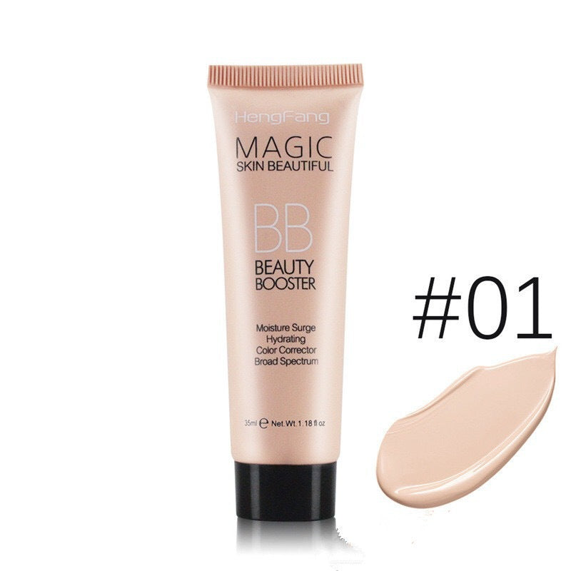 MAGIC BB Cream - Hydrating, Oil-Control &amp; Radiant Finish - Moisturizing, Oil-Control, Brightening, Waterproof, and Anti-Peeling, 35ml
