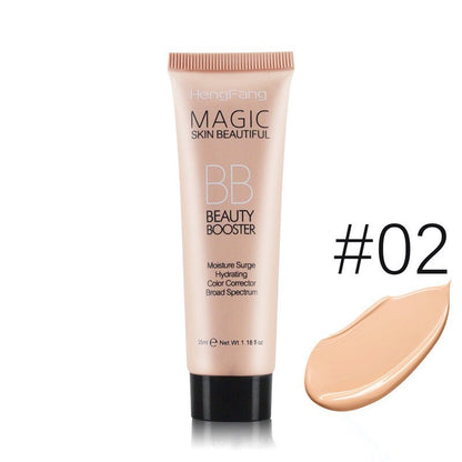 MAGIC BB Cream - Hydrating, Oil-Control &amp; Radiant Finish - Moisturizing, Oil-Control, Brightening, Waterproof, and Anti-Peeling, 35ml