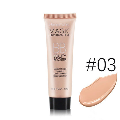 MAGIC BB Cream - Hydrating, Oil-Control &amp; Radiant Finish - Moisturizing, Oil-Control, Brightening, Waterproof, and Anti-Peeling, 35ml