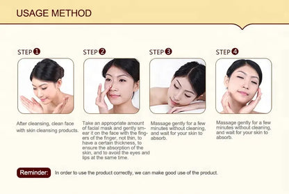 BIOAQUA Anti-Wrinkle Moisturizing Cream with Pure Pearl Essence for Removing Skin Spots and Acne, Anti-Aging, 60m