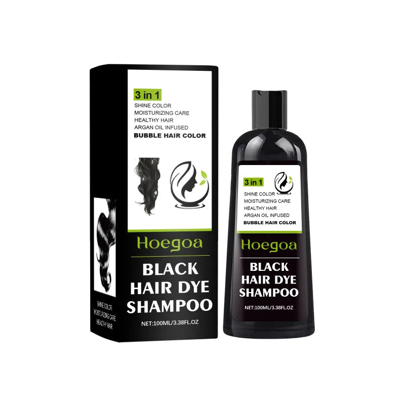 Herbal Essence Hair Dye Shampoo (100ml) – Moisturizing, Anti-Graying, & Anti-Hair Loss Color