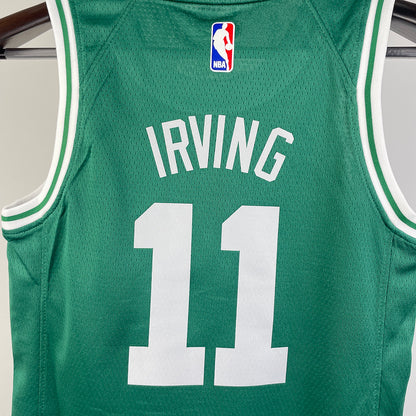 Boston Celtics IRVING #11 Green Kids NBA Jersey