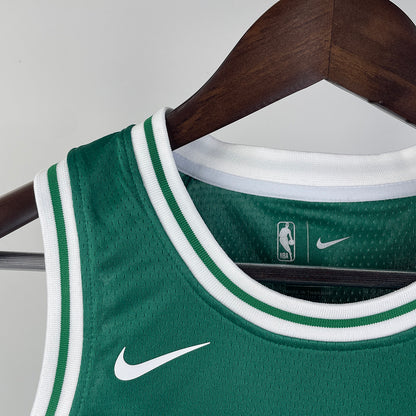 Boston Celtics TATUM #0 Green Kids NBA Jersey