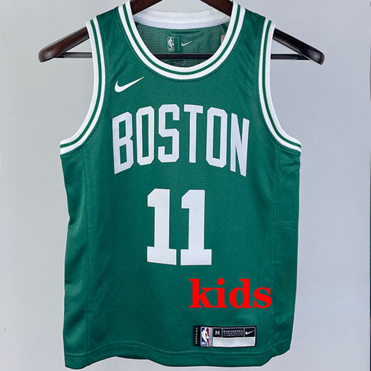 Boston Celtics IRVING #11 Green Kids NBA Jersey