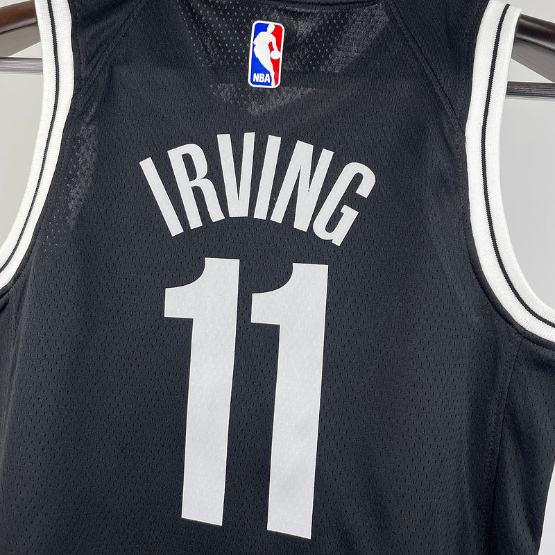 Brooklyn Nets IRVING #11 Bkacl Kids NBA Jersey