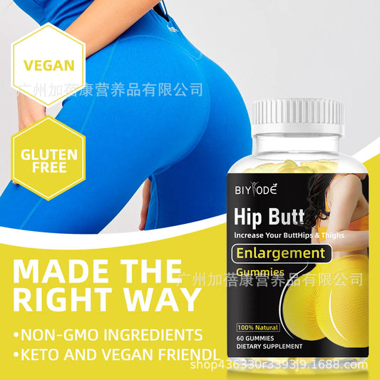 Hip Lifting -  Get the Perfect Hourglass Figure! Natural Hip and Butt Enhancement Formula