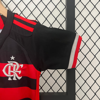 2025 Flamengo Home Kids Soccer Jersey