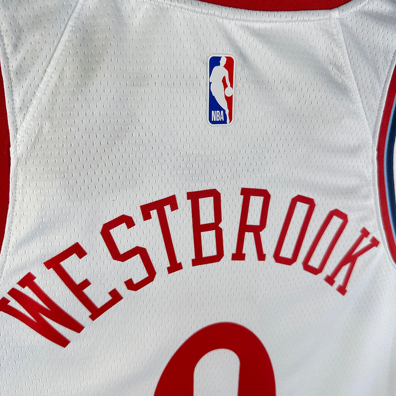 2024/25 Clippers WESTBROOK #0 White NBA Jerseys