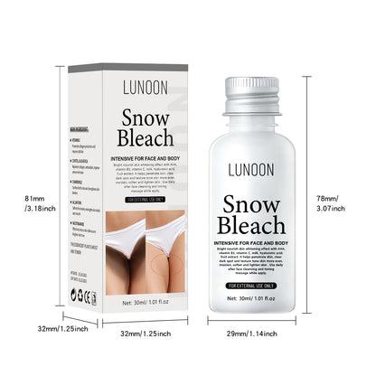 LUNOON Whitening Cream Private Parts Underarm Bleaching Serum Whiten Butt Knee Brighten Inner Thigh Intimate Parts Dark Remove Melanin