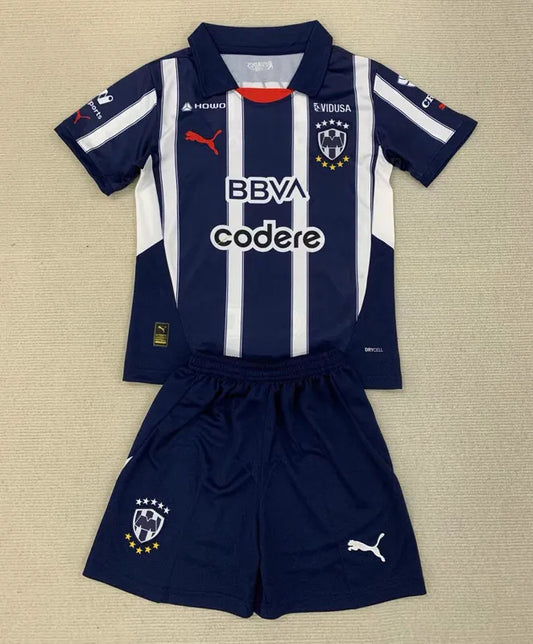 2025 Monterrey Home Kids Soccer Jersey