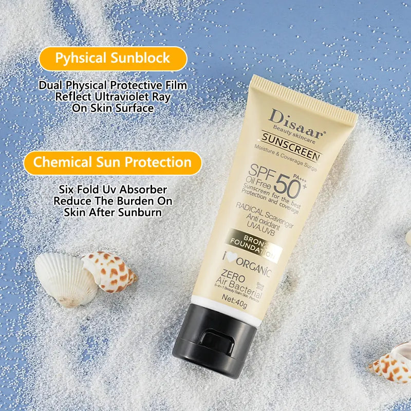 DİSAAR 4D Sunscreen Water Resistant Moisturizing Sunscreen For Sensitive Skin SPF: 50+ PA+++