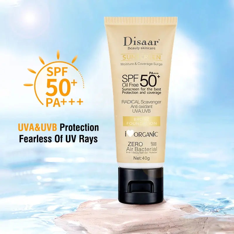 DİSAAR 4D Sunscreen Water Resistant Moisturizing Sunscreen For Sensitive Skin SPF: 50+ PA+++