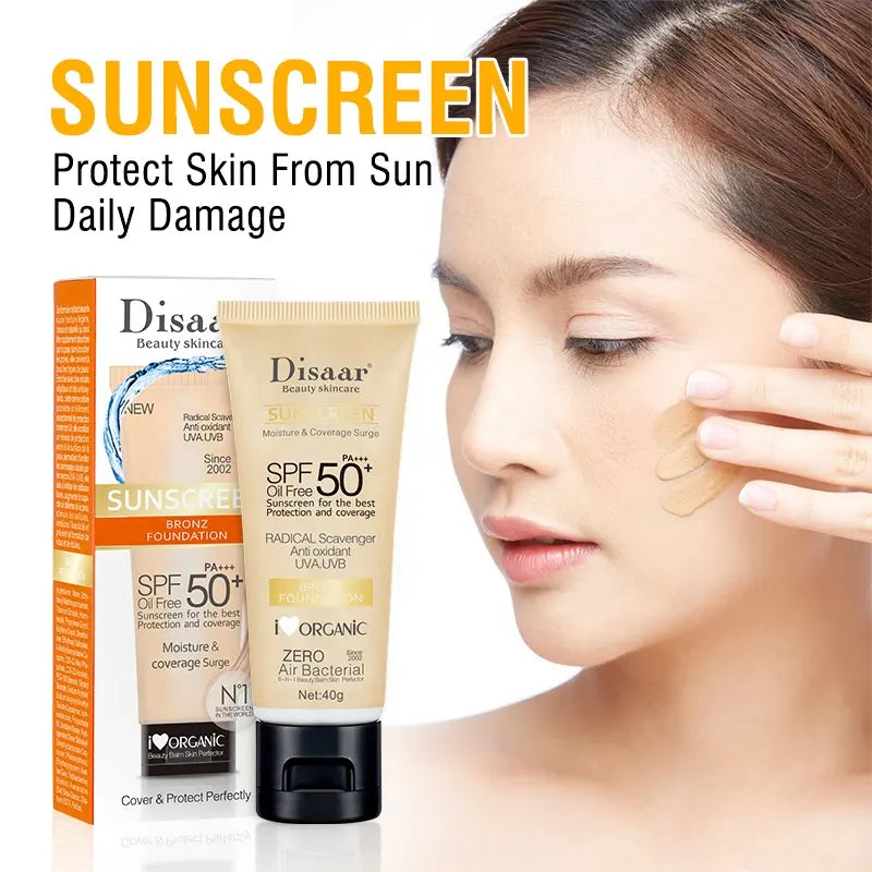 DİSAAR 4D Sunscreen Water Resistant Moisturizing Sunscreen For Sensitive Skin SPF: 50+ PA+++