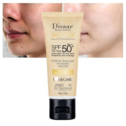 DİSAAR 4D Sunscreen Water Resistant Moisturizing Sunscreen For Sensitive Skin SPF: 50+ PA+++